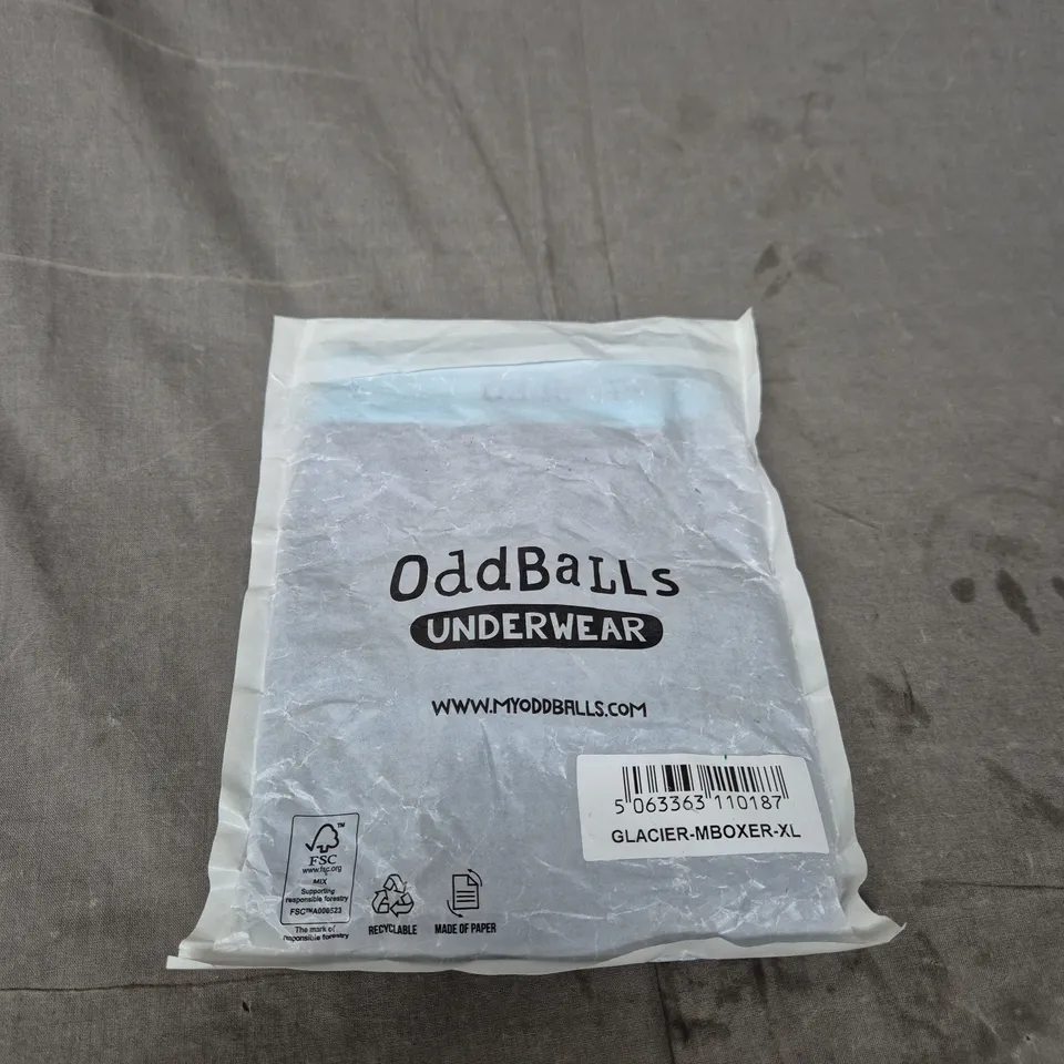 ODDBALLS GLACIER BOXER BRIEFS – XL