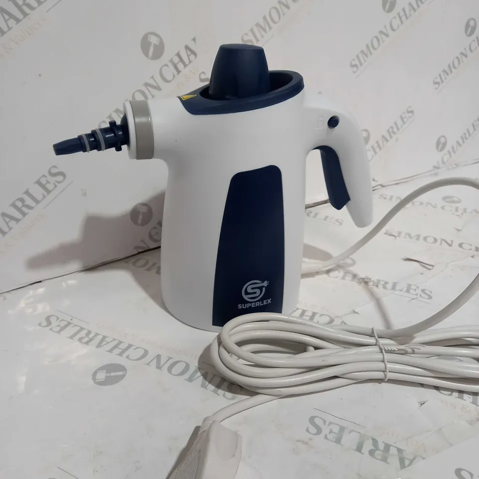 HANDHELD STEAM CLEANER, PRESSURIZED HANDHELD MULTI-SURFACE NATURAL STEAM CLEANER