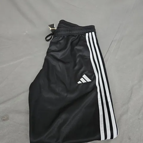 ADIDAS LOGO TRACKSUIT BOTTOMS SIZE L