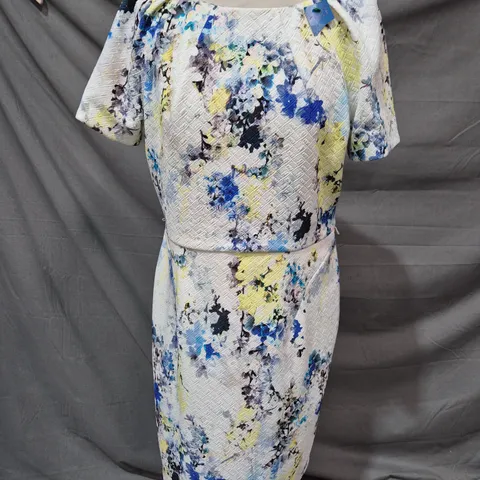 COAST WOMEN'S FLORAL PRINT DRESS, UK 14