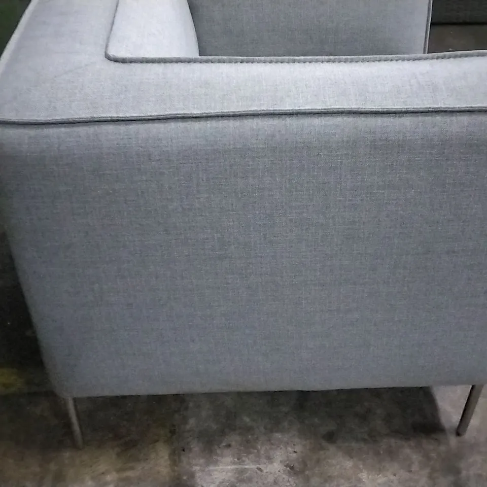 DESIGNER GREY LOUNGE CHAIR