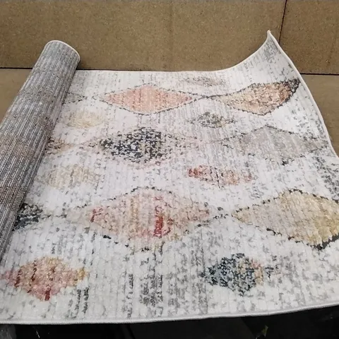BRAND NEW PACO HOME GREY KAYACIK RUG SIZE 80CM X 150CM