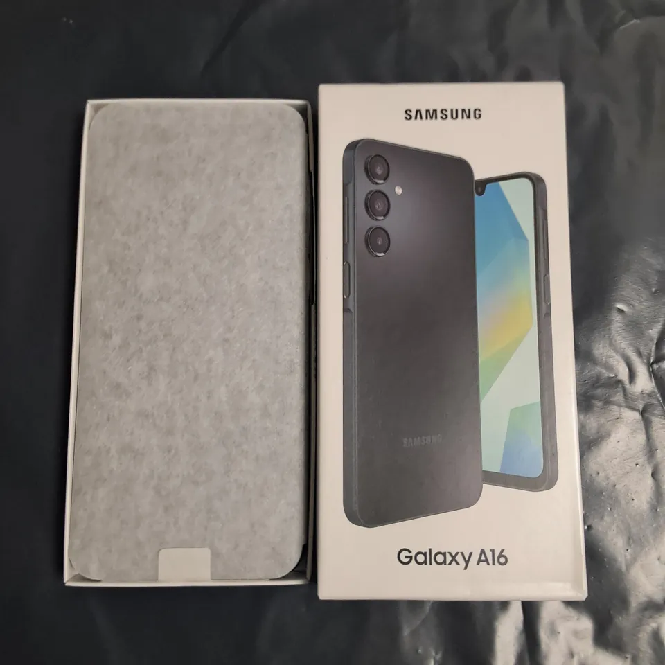 BOXED SAMSUNG GALAXY A16 128GB IN BLACK - SM-A165F