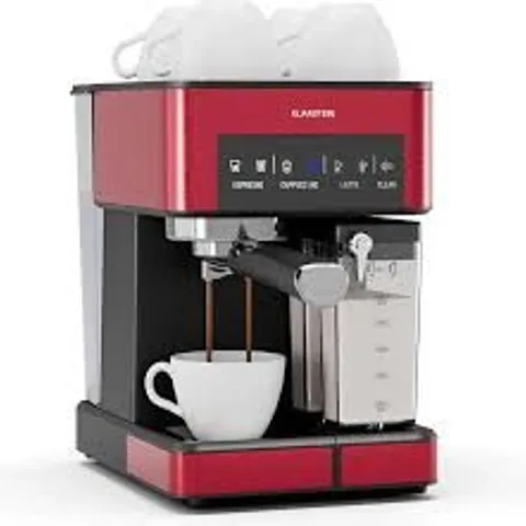 BOXED KLARSTEIN ARABICA COMFORT ESPRESSO MACHINE