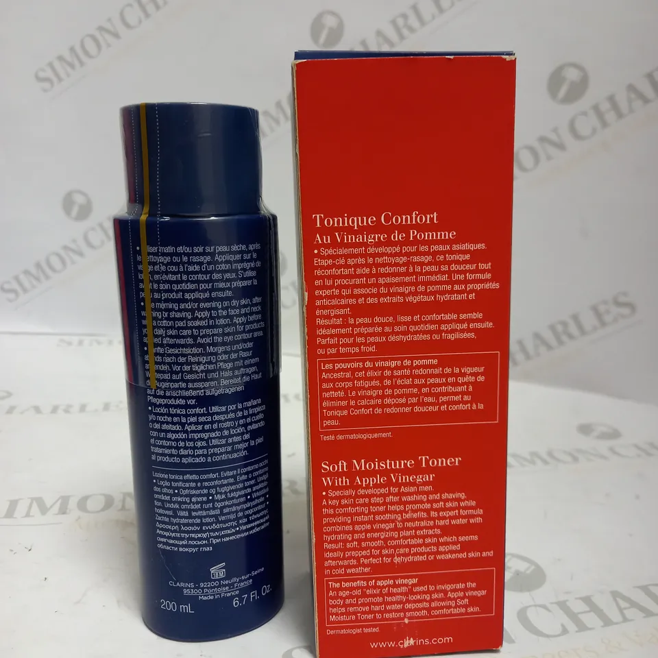 CLARINS MENS SOFT MOISTURE TONER