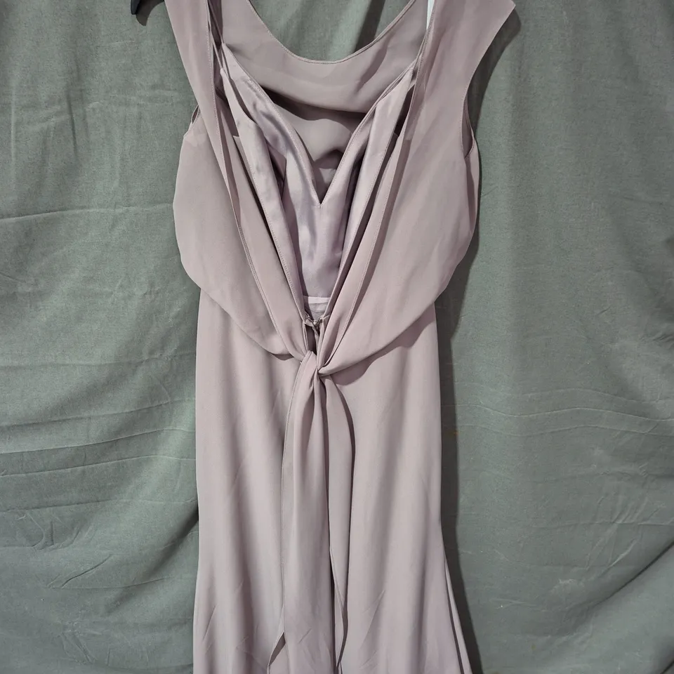 CHRISTINA WU CELEBRATION MINK DRESS - SIZE 6