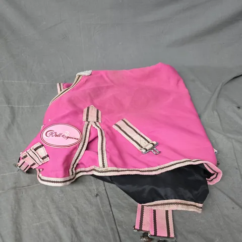 CWELL EQUINE HORSE COVER IN PINK 