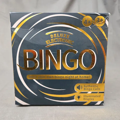 BOXED DELUXE ELECTRONIC BINGO GAME