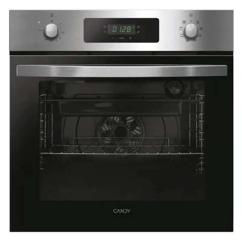 CANDY FIDC X615 IDEA OVEN OVEN, ELECTRICITY, FAN ASSISTED, 70 LITRES, AQUACTIVA, CLASS A+, STAINLESS STEEL, STAINLESS STEEL, W X D X H (MM) 595 X 595 X 568