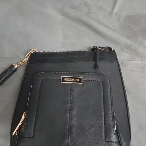 RIVER ISLAND BLACK CROSSBODY BAG WITH CHAIN STRAP