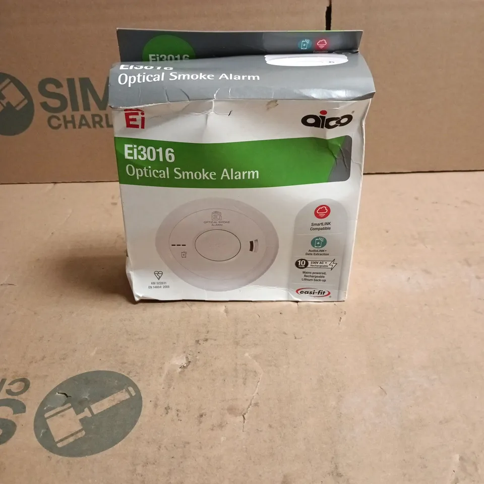 EI AICO EI3016 OPTICAL SMOKE ALARM
