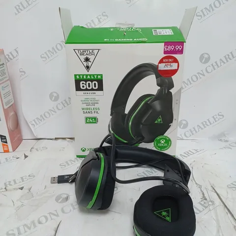 BOXED TURTLE BEACH STEALTH 600 WIRELESS AMPLIFIED GAMING HEADSET