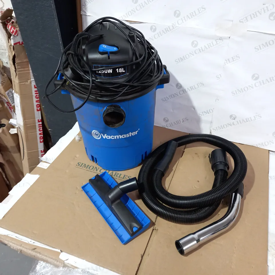 VACMASTER ARTIFICIAL GRASS WET & DRY GARDEN VACUUM CLEANER