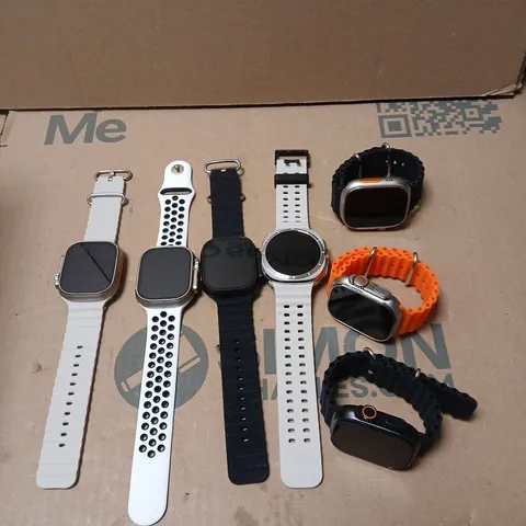 7 X ASSORTED SMART WATCHES IN VARIOUS MODELS 