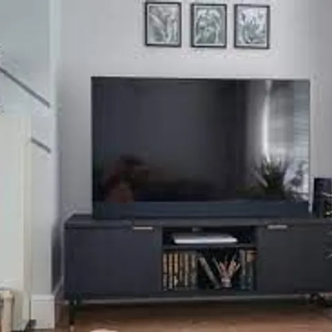 BOXED GRADE 1 COOPER WALNUT-EFFECT TV UNIT (1 BOX)