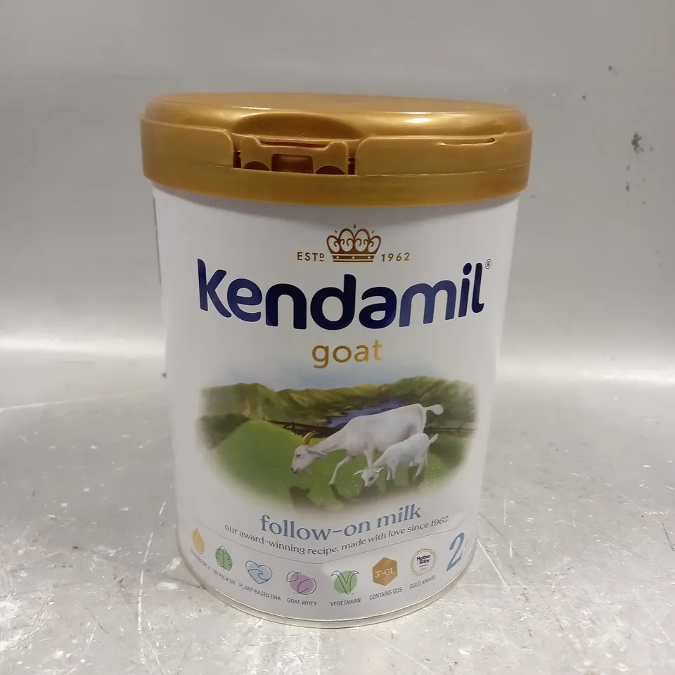 SEALED KENDAMIL GOAT FOLLOW-ON MILK 2 AGE 6-12MONTHS 800G