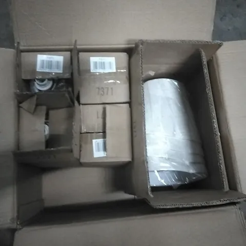 BOXED SET OF 4 BEIGE TABLE LAMPS
