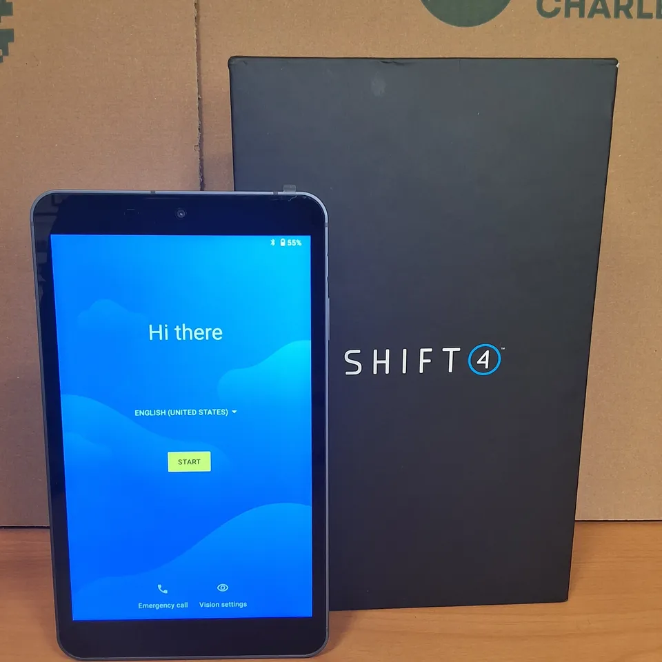 BOXED PAX SHIFT 4 M8 ANDROID PAYMENT TABLET IN BLACK