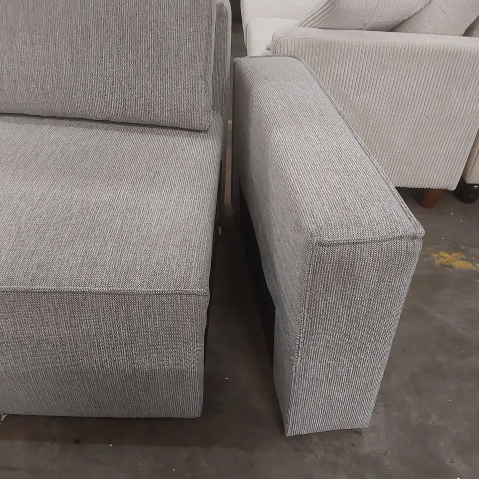 QUALITY DESIGNER BRAVE DAVE 6 SEATER CORNER SOFA BED CHENILLE