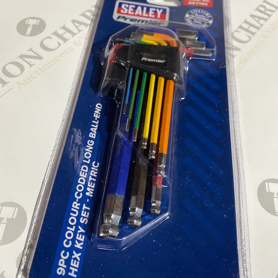 BOXED SEALEY PREMIER HEX KEY SET 