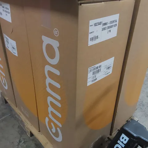 BRAND NEW BOXED EMMA ESSENTIAL MATTRESS - 2 CO-PACKED 80X200 MATTRESSES - FR