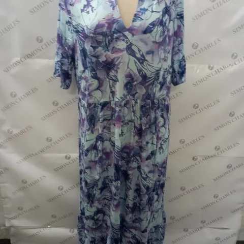 MAISON DE NIMES LILLAC FLORAL DRESS - L