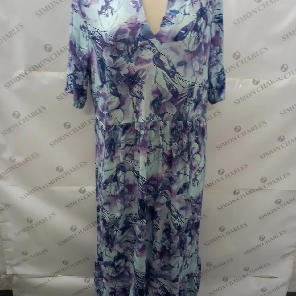MAISON DE NIMES LILLAC FLORAL DRESS - L