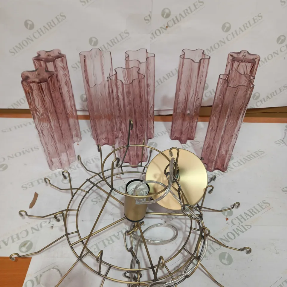 JOHN LEWIS ROSINA FLUTED CHANDELIER