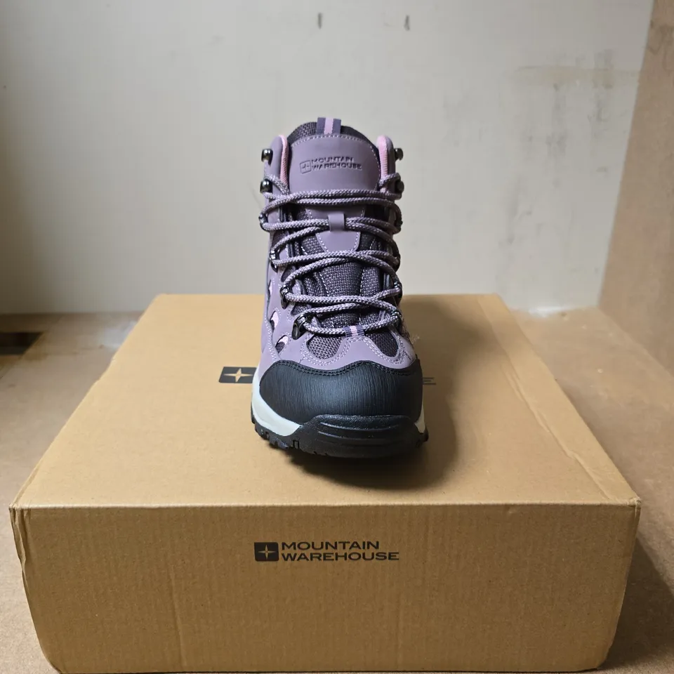MOUNTAIN WAREHOUSE ADVENTURER WOMEN’S WATERPROOF WALKING BOOTS – LILAC, UK 6