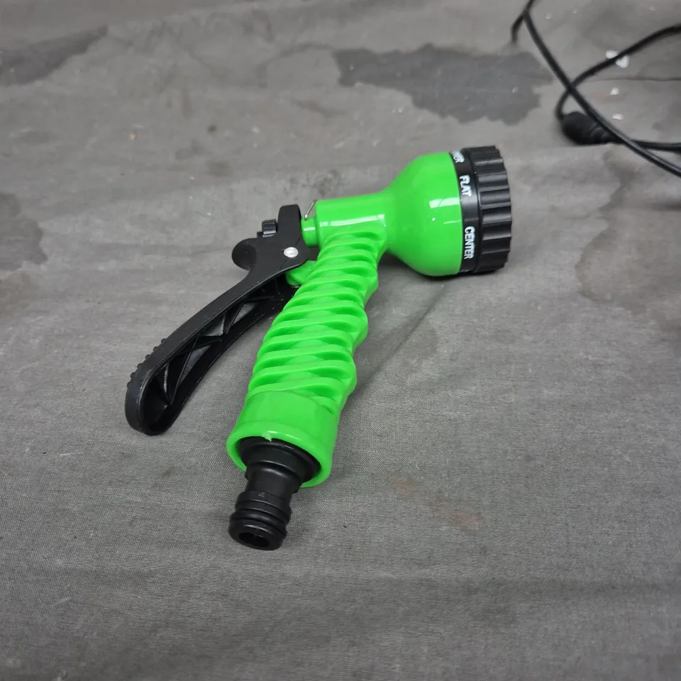 APPROXIMATELY 20 ASSORTED ITEMS INCLUDING GARDEN HOSE NOZZLE, GRINDING FLAP DISC, PUMP BOTTLE, THE DONKEY SANCTUARY STATIONERY