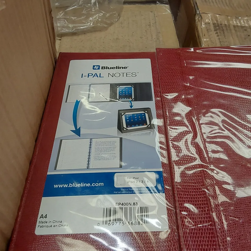 PALLET CONTAINING A VERY LARGE QUANTITY OF TABLET CASES ECT