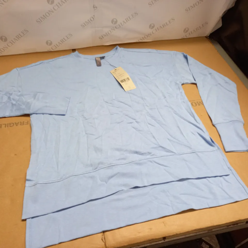 SWEATY BETTY AFTER CLASS BLUE SWEATSHIRT - S