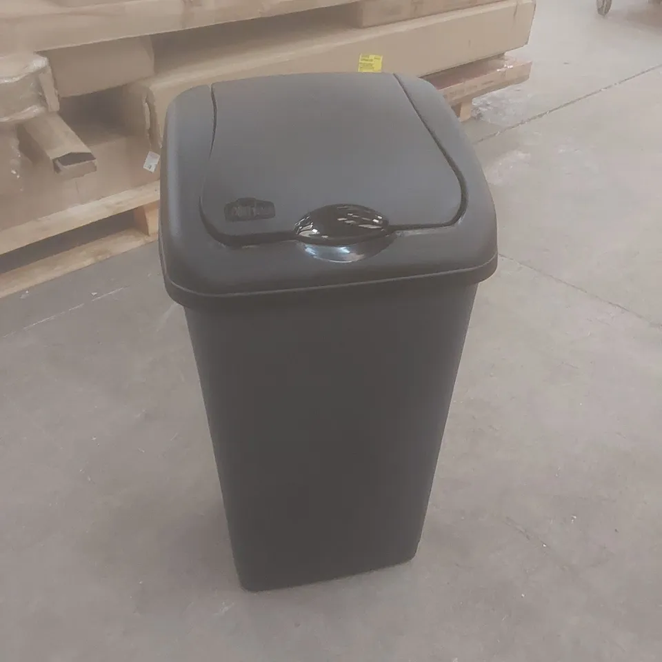 BOXED PLASTIC 60 LITRE RUBBISH BIN