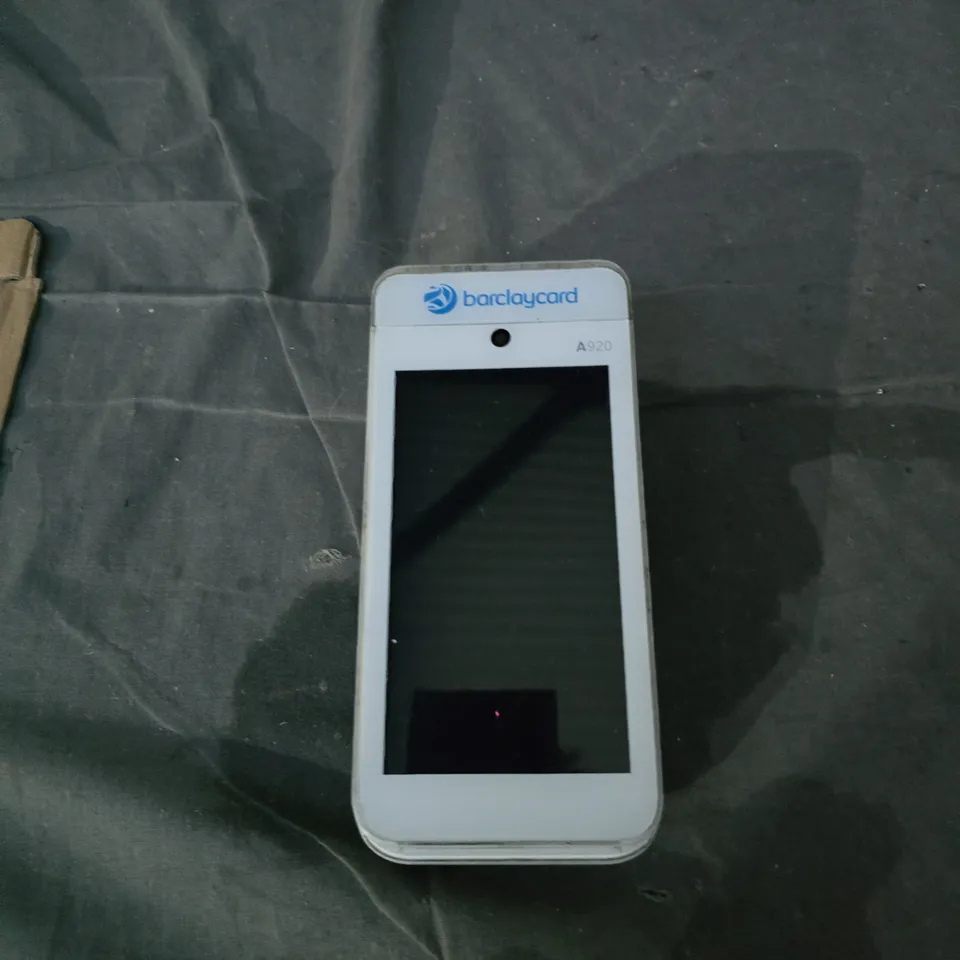 BARCLAYCARD A920 CARD TERMINAL – WHITE (USED)