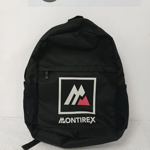MONTIREX BACKPACK – BLACK