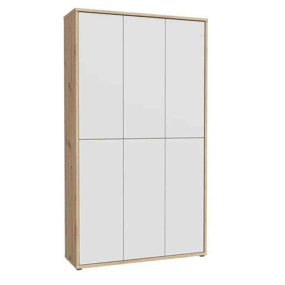 BOXED ALICE SPRINGS 32 PAIR SHOE STORAGE CABINET (3 BOXES)