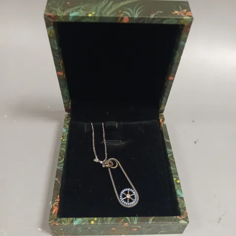 AVATAR WHEEL DROP PENDANT NECKLACE