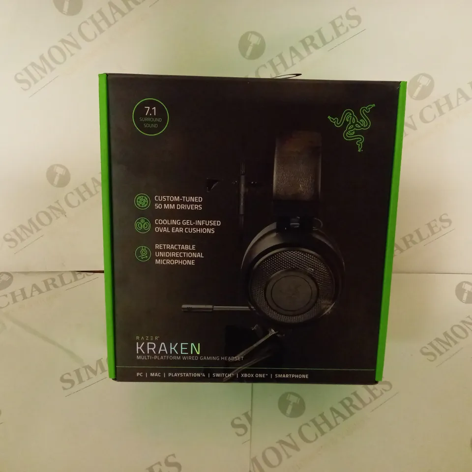 RAZER KRAKEN MULTI PLATFORM WIRED HEADSET