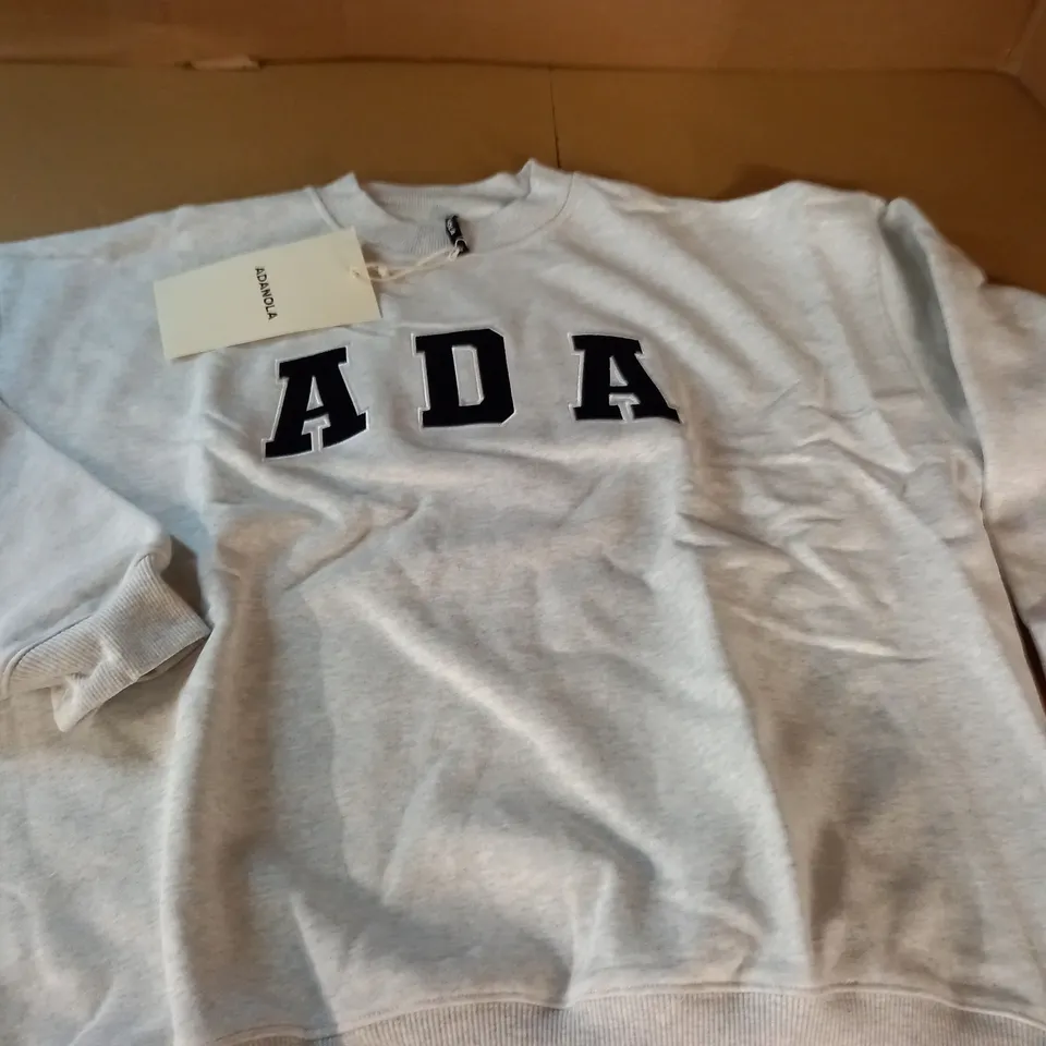 ADANOLA OVERSIZED SWEATSHIRT IN GREY - M