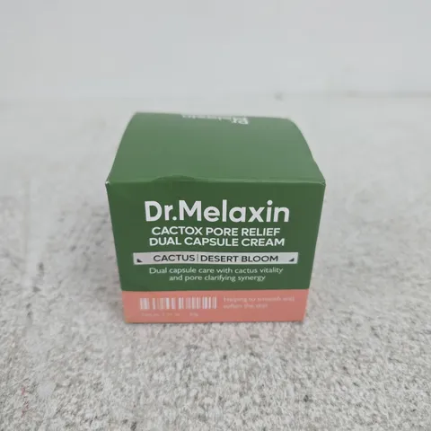 DR.MELAXIN CACTUS PORE RELIEF DUAL CAPSULE CREAM – DESERT BLOOM (BOXED AND SEALED)