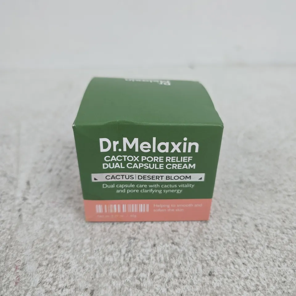 DR.MELAXIN CACTUS PORE RELIEF DUAL CAPSULE CREAM – DESERT BLOOM (BOXED AND SEALED)