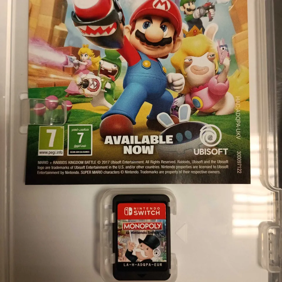 MONOPOLY FOR NINTENDO SWITCH – GAME CARTRIDGE