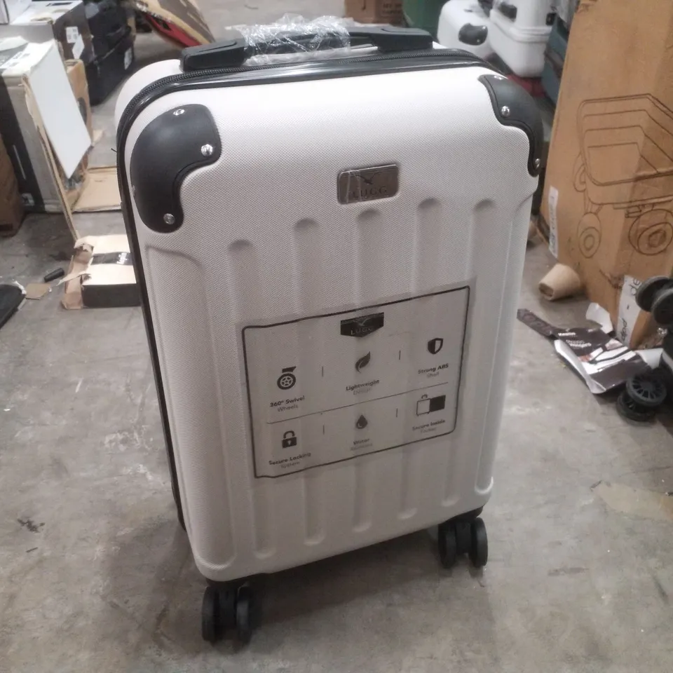 BOXED LUGG LIGHTWEIGHT TRAVEL LUGGAGE - BEIGE