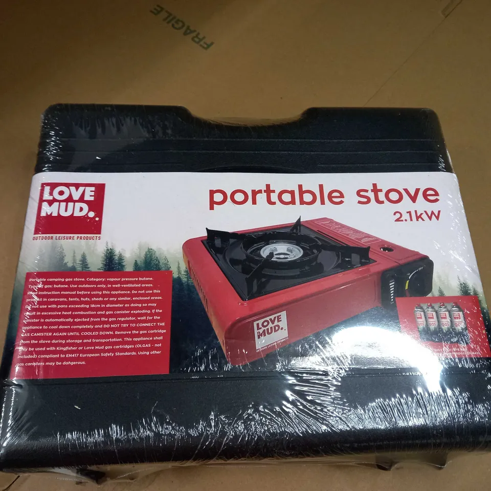 PACKAGED LOVE MUD PORTABLE STOVE 2.1KW
