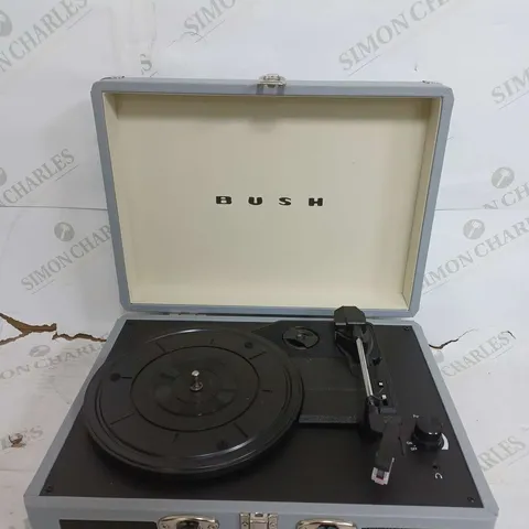 BOXED BUSH CLASSIC TURNTABLE GREY
