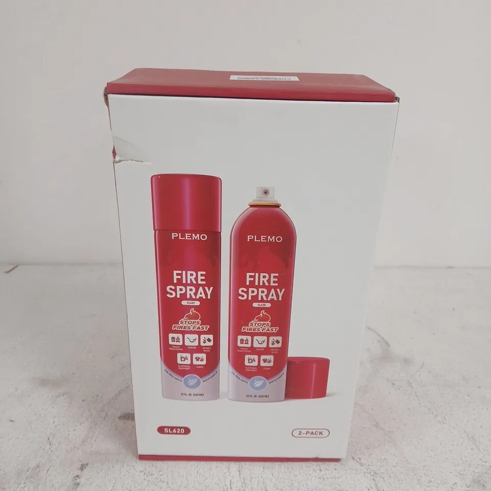 BOXED PLEMO FIRE SPRAY SL620 PAIR (620ML)