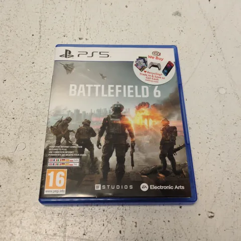 PLAYSTATION 5 GAME BATTLEFIELD 6 – STANDARD CASE