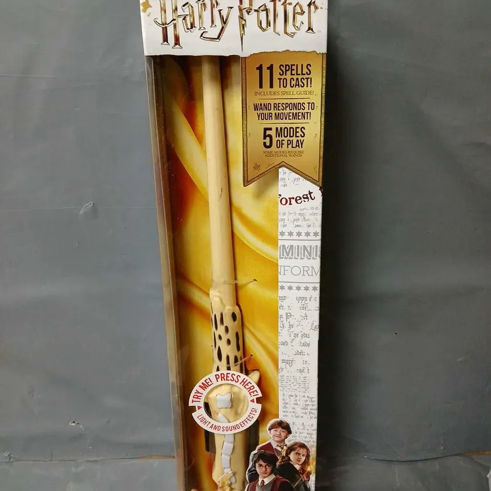 BOXED HARRY POTTER LORD VOLDEMORT WIZARD TRAINING WAND TOY