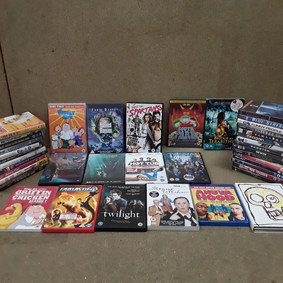 BOX TO CONTAIN A LARGE QUANTITY OF DVD's