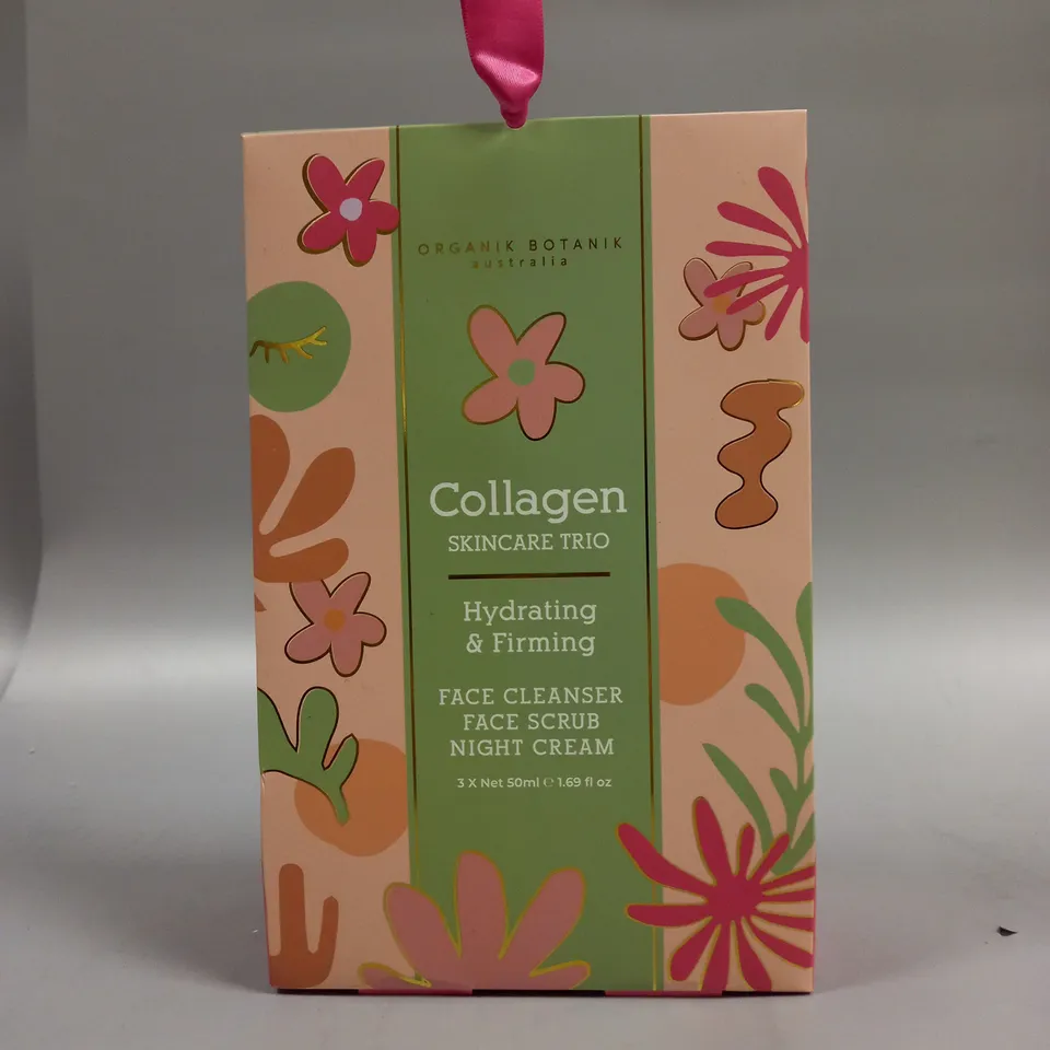 ORGANIK BOTANIK AUSTRALIA COLLAGEN SKINCARE TRIO - SEALED 